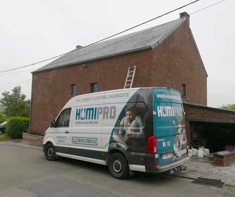 Camionnette de Humipro
